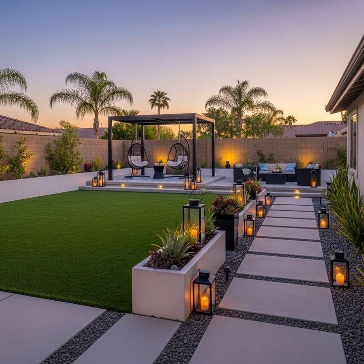 Lawn installation